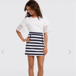 NWT Draper James Stripe Mini Skirt